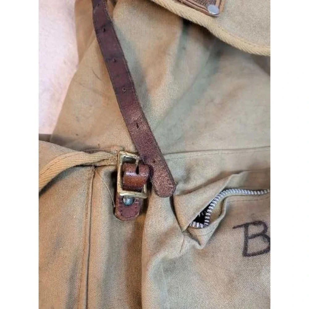 Boy‎ Scouts of America 50 Miler Award Vintage Canvas Backpack Hiking Bag